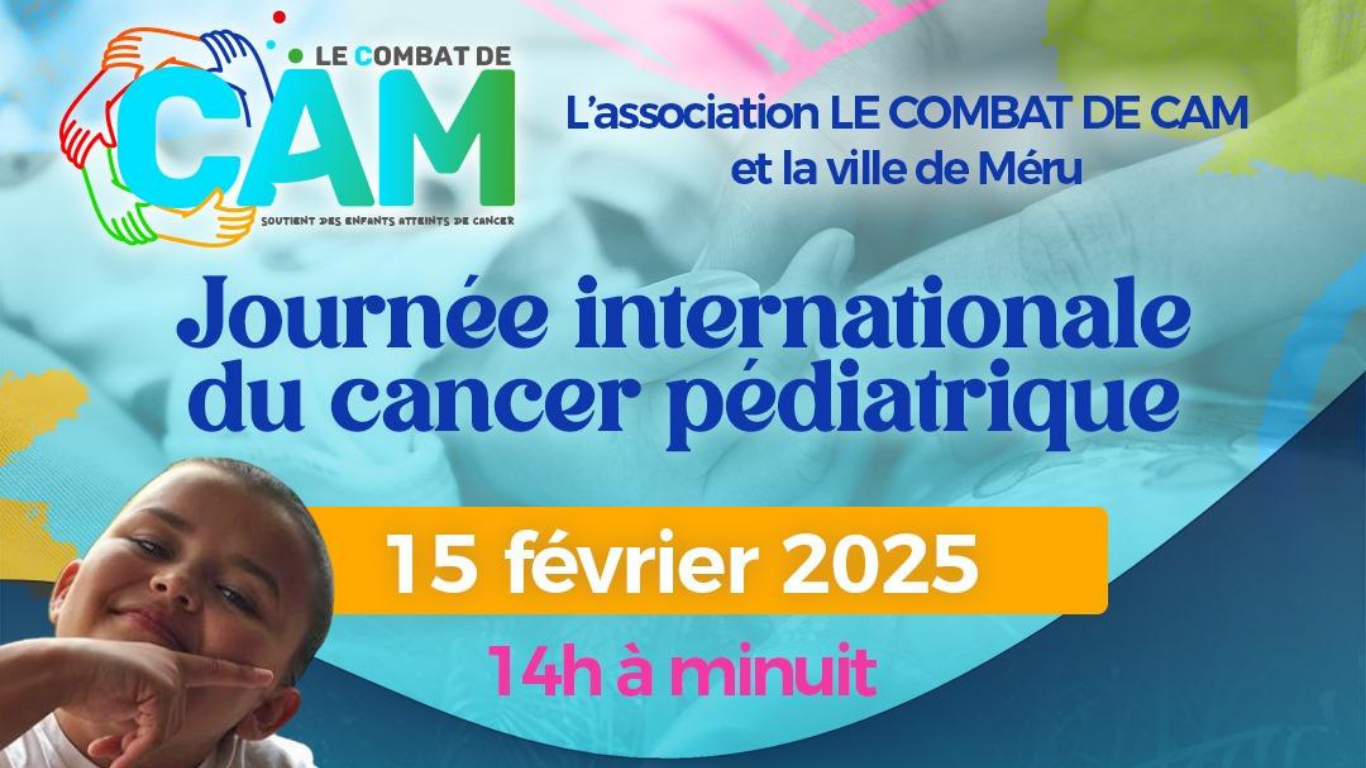 Visuel avec la photo de Camron et le programme de la journée