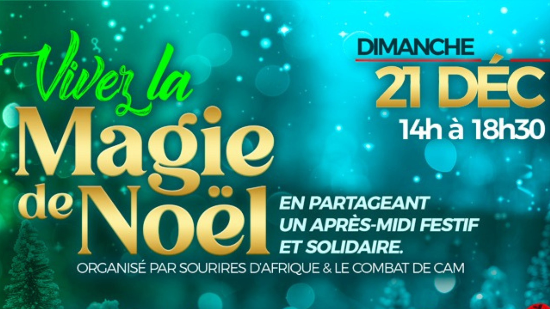 Vivez la magie de noël le 21 décembre