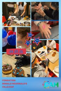 Soirée Burgers avec les enfants atteints de cancer et le Combat de Cam